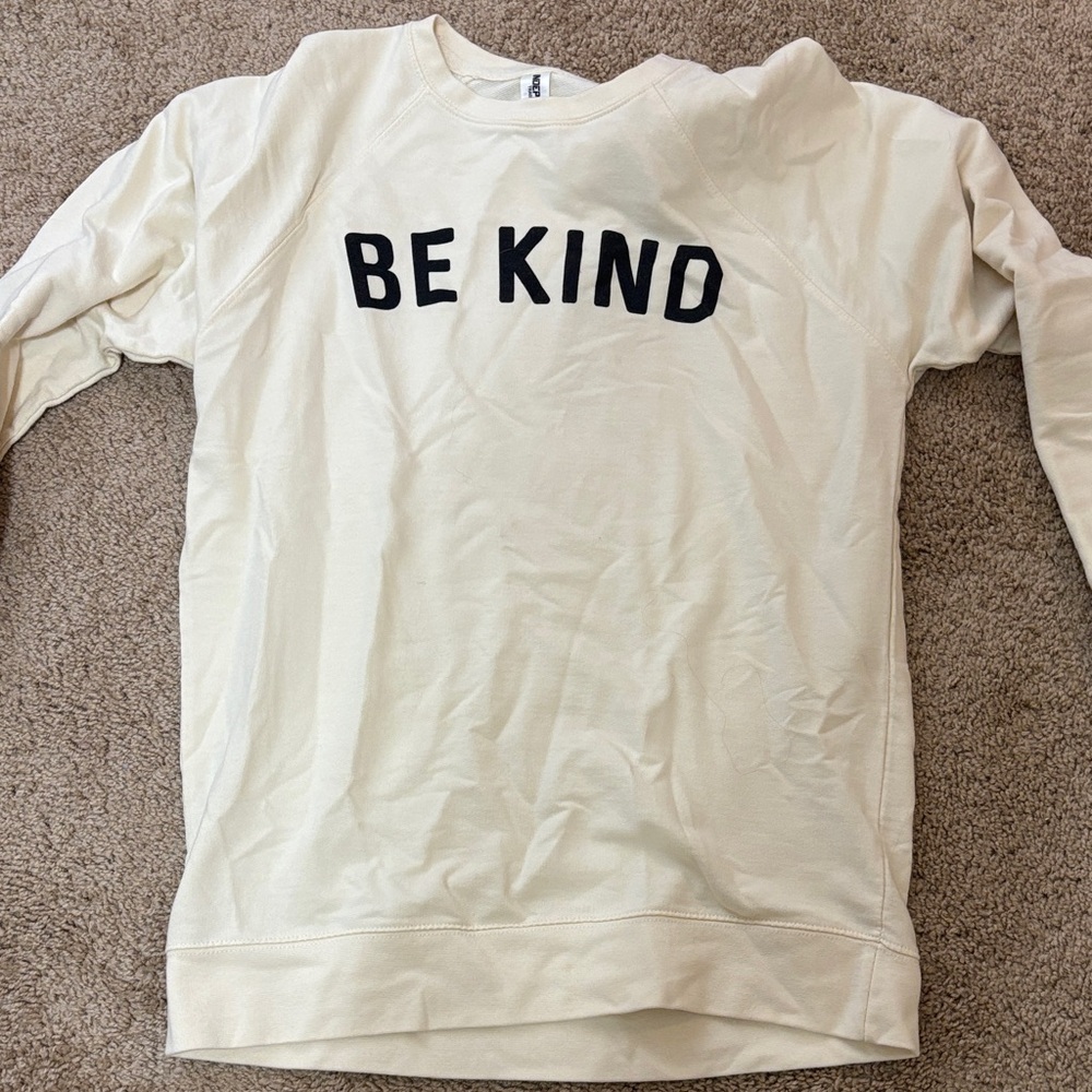 Be Kind Cream Sweatshirt